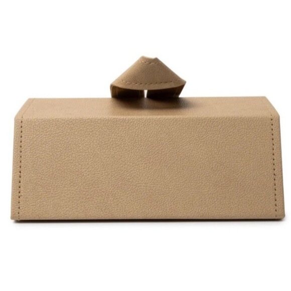 Sancia Australia Sunglasses (3) Case- Faux Leather ~ Microfibre Lining ~ NWT - Picture 3 of 7